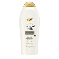 OGX Nourishing Coconut Milk Moisturizing Shampoo 25.4 fl oz - Imperfect Container