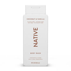 Native Sulfate-freies Körperwaschmittel Kokosnuss & Vanille 532ml – Beschädigter Behälter