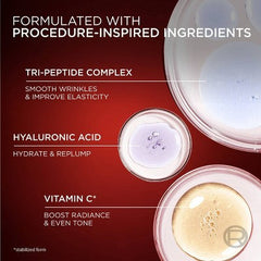 L'Oreal Paris Revitalift Triple Power 3% Peptides Serum 1 fl oz - Imperfect Box