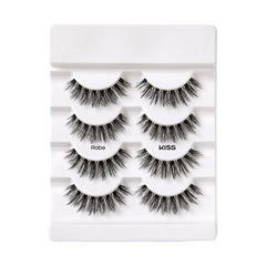 Faux cils volumateurs 3D Lash Couture de KISS Products, Robe, 4 pièces - Neuf