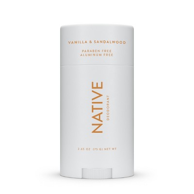 Native Solid Deodorant for Men & Women Vanilla & Sandalwood 2.65oz - New
