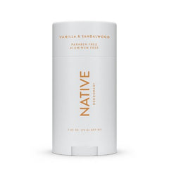 Native Solid Deodorant for Men & Women Vanilla & Sandalwood 2.65oz - New
