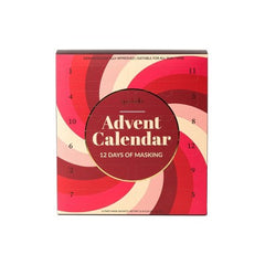 Que Bella Advent Calendar 12 days of Masking Gift Set 12ct/2.88 fl oz - Missing Box