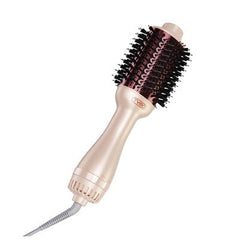 TYMO Volumizer Hot Air Brush Hair Dryer Champagne Pink - New