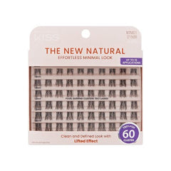 KISS Products The New Natural Trio Multipack False Eyelashes 60ct - Imperfect Box