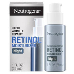 Neutrogena Rapid Wrinkle Repair Retinol Night Face Moisturizer 1 fl oz - Missing Box
