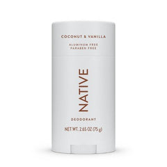 Native Solid Deodorant for Men Coconut & Vanilla 2.65oz - New