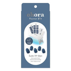 Ohora Gel Nail Art Basic Line Starter Kit Indigo Blues 30pc - New