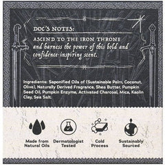 DR. SQUATCH Men's All Natural Bar Soap Thousand Sword Scrub 5oz - Imperfect Box