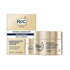 RoC Retinol Correxion Deep Wrinkle Rich Cream 1.7oz - Imperfect Box