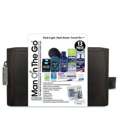 Convenience Kits International Men's Bath and Body Deluxe Travel Kit Trial Size 13pc - New