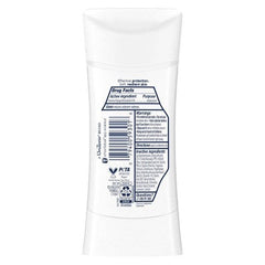 Dove Beauty Advanced Care Clear Finish 72-Hour Women's Antiperspirant & Deodorant Stick 2.6oz - Imperfect Container