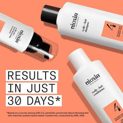 Nioxin System 4 Hair Thickening Colored & Damaged Hair Shampoo & Conditioner Kit - 3ct