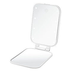 Conair LED Reflection Compact Magnification Compact Makeup Mirror White - Caja imperfecta