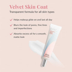 DHC Velvet Skin Coat Makeup Primer 0.52oz - New