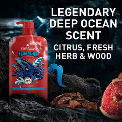 Old Spice Krakenguard Body+Face Wash Deep Ocean Scent 990ml – Neu