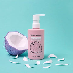 Produit 3-en-1 pour enfants Dabble & Dollop à la noix de coco 10 fl oz - Contenant imparfait