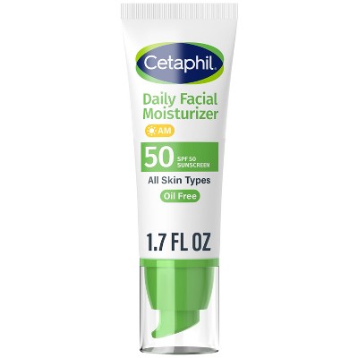 Cetaphil Daily Face Moisturizer Sunscreen SPF 50  1.7 fl oz - Imperfect Box