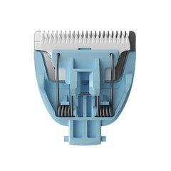Recortadora Slimmer Trimmer de Meridian de precisión para vello púbico y corporal, con cuchilla cerámica, cuchilla de repuesto individual azul cielo - Nueva
