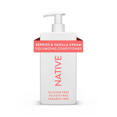 Acondicionador voluminizador Native Berries; Vanilla Cream, 16.5 fl oz - Envase imperfecto