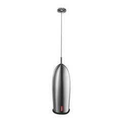 Bodum Schiuma Milk Frother Stainless Steel: Handheld Frother Wand for Coffee, Battery-Powered, Silver - Imperfect Box