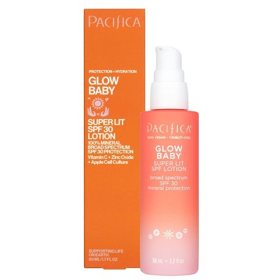 Pacifica Glow Baby Super Glow Face Lotion SPF 30 1.7 fl oz - Missing Box