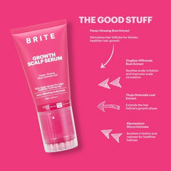 BRITE Sérum pour le cuir chevelu favorisant la pousse avec applicateur 3.38 fl oz - Boîte manquante