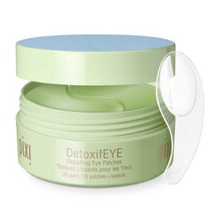 Pixi DetoxifEYE Hydrating Depuffing Eye Patches Caffeine & Cucumber 60ct - Imperfect Box