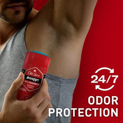 Déodorant solide sans aluminium pour hommes Old Spice Red Collection, parfum Swagger, lot de 2, 3 oz - boîte imparfaite