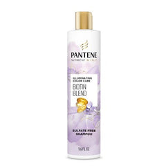 Shampooing Pantene Illuminating Biotin, mélange de nutriments 9.6 fl oz - Neuf