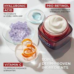 L'Oreal Paris Revitalift Triple Power Deep-Acting Face Moisturizer 1.7oz - Imperfect Box
