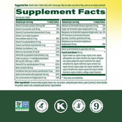 MegaFood Mens Multivitamin 40+ Immune Support 30ct - New