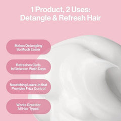 Rizos Curls Refresh & Detangle Spray 10 fl oz - Imperfect Container