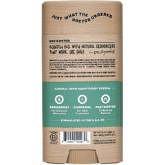DR. SQUATCH Men's Natural Solid Deodorant Rainforest Rapids 2.65oz - New