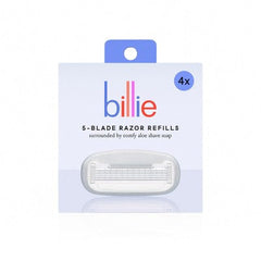 Recambio de maquinilla de afeitar Billie para mujer de 5 hojas, paquete de 4 - Caja imperfecta