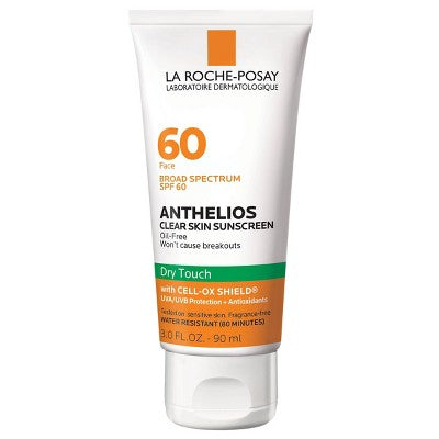 La Roche Posay Anthelios Clear Skin Dry Touch Face Sunscreen SPF 60 3.0 fl oz - Missing Box