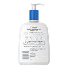 Cetaphil Fragrance Free Daily Face Wash Cleanser for Normal to Oily Skin 16 fl oz - Imperfect Container