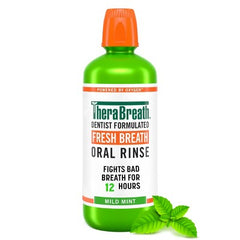 TheraBreath Fresh Breath Mouthwash 33.8 fl oz - Imperfect Container