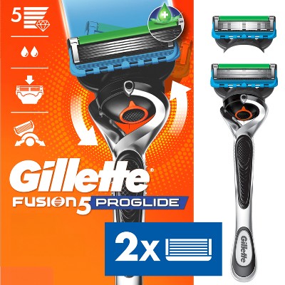 Rasoir pour homme Gillette ProGlide + 2 recharges de lames - Boîte imparfaite