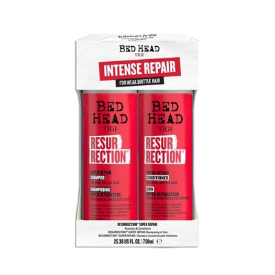 Duo shampooing et après-shampooing TIGI Bed Head Resurrection, 25.36 fl oz/2ct - boîte imparfaite
