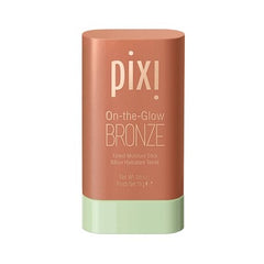 Bronceador en barra Pixi On The Glow con hidratante con color y luminosidad intensa, 0.6 oz - Caja imperfecta