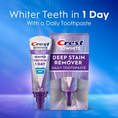 Crest 3D White Deep Stain Remover Daily Toothpaste Dazzling Mint 3.1oz - Imperfect Box