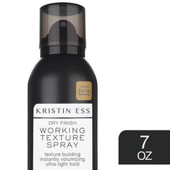 Kristin Ess Hair Dry Finish Working Texture Hair Spray, Volumizing 7oz - Imperfect Container