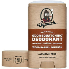 DR. SQUATCH Deodorant für Herren Natural Solid Wood Barrel Bourbon 75g – Neu