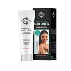 Lotion corporelle exfoliante Dermasuri au pamplemousse rose 4oz - Neuf