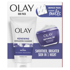 Nettoyant visage et hydratant Olay Regenerist Retinol 24 + Peptide 5 fl oz/1.7oz - Neuf