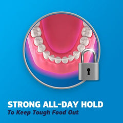 Crème adhésive pour prothèses dentaires Fixodent Original Complete 2.4oz/3pk - Boîte imparfaite