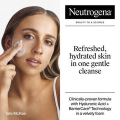 Neutrogena Hydro Boost Hydrating Facial Cleanser and Makeup Remover; Hyaluronic Acid 7.8 fl oz - New