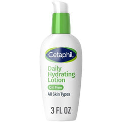 Lotion hydratante sans huile pour le visage Cetaphil à l’acide hyaluronique 3 fl oz - Boîte manquante