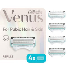 Recharges de lames de rasoir pour femme Venus pour le maillot et la peau 4ct - Boîte imparfaite